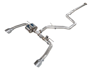 AWE 22-26 Hyundai Elantra N SwitchPath Cat-Back Exhaust - Chrome Silver Tips