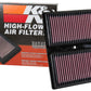 K&N 15-17 Audi A1 L3-1.0L F/l - Replacement Drop In Air Filter