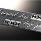 HKS HKS STICKER tuned by BLACK 2pcs