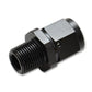 Vibrant -4AN to 1/8in NPT Female Swivel Straight Adapter Fitting