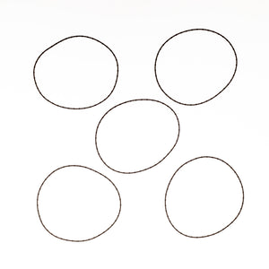 Cometic Harley-Davidson Twin Cam Derby Cover O-Ring 99-06 All Tc, 99-05 Dyna, 5Pk