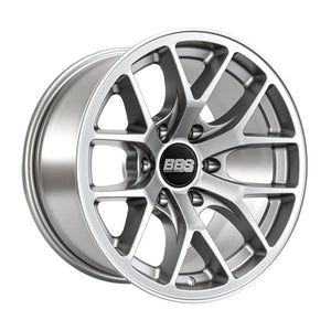 BBS TS-P 17x9in - 6x139.7 - 106.1 CB - ET0 - Satin Silver Wheel