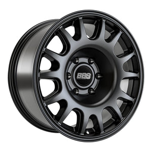 BBS TS-R 18x9in - 6x139.7 - 106.1 CB - ET12 - Satin Black Wheel
