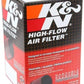 K&N Filter Universal Rubber Filter 2-9/16in Flange, 4-1/2in OD-B, 4-5/16in OD-T, 5 inch Height