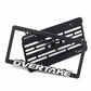 OVERTAKE MaxxAdjust License Plate Relocation Kit - 2018-2026 WRX / 2018-2021 STI / 2018-2025 Crosstrek / 2013-2026 BRZ / FRS / 86 / 2017-2024 Impreza