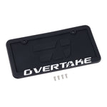 Overtake License Plate Frame - Silicone