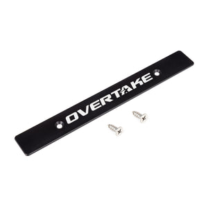 OVERTAKE Front License Plate Delete - Subaru 2002-2014 WRX, 2004-2014 STI, 2022-2026 BRZ/GR86, 1998-2016 Impreza