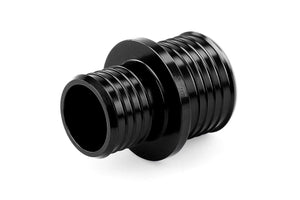 HPS 1 inch - 1-1/4 inch 25mm - 32mm Billet 6061 Aluminum Joiner Hose Union Connector Black
