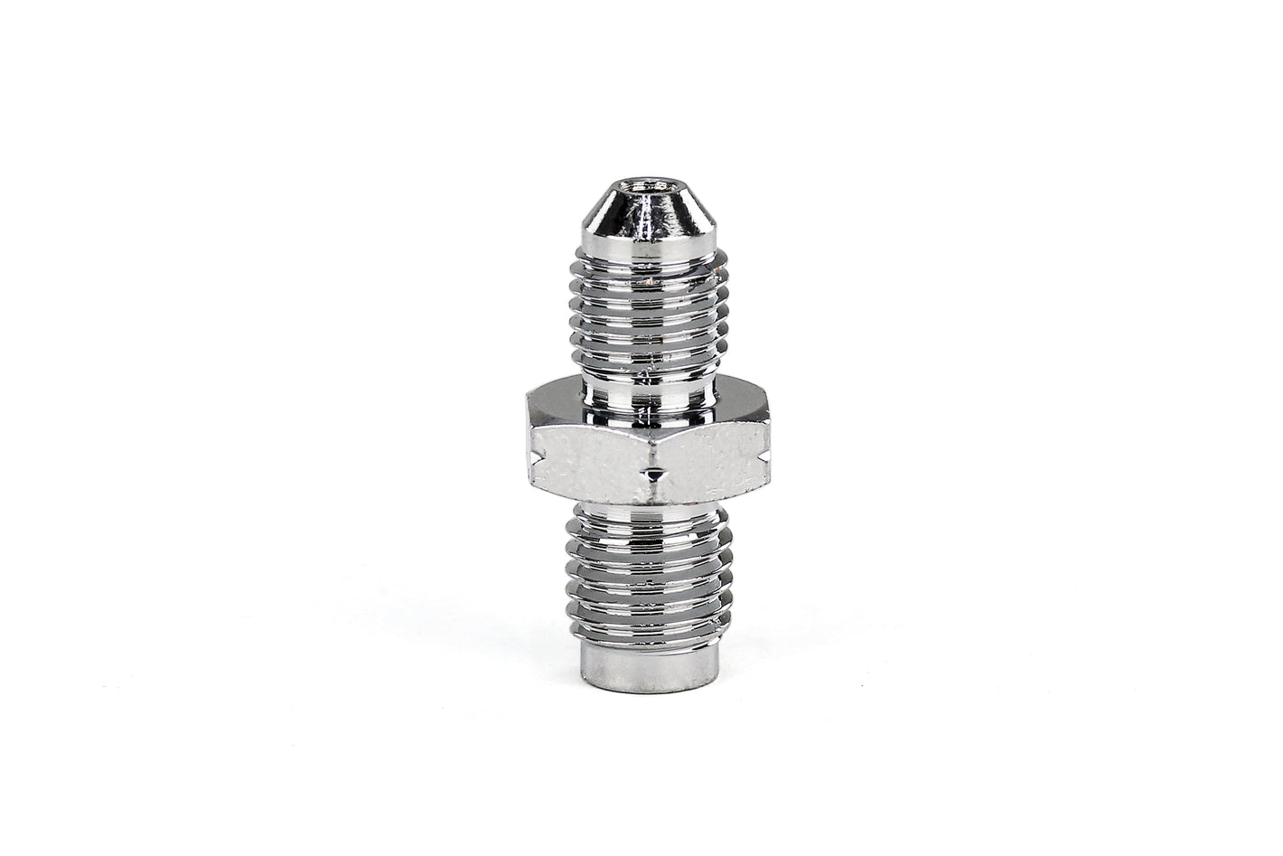 HPS Performance Steel M10 x 1.00 Inverted Flare to AN-3 Adapter AN306-05-4ST
