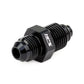HPS Performance AN -6 to M18 x 1.5 Male to Metric Thread Male O-Ring Tip Adapter, Aluminum, Black