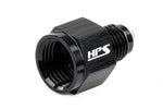 HPS Performance AN -10 Female to AN -6 Male Reducer Adapter Aluminum Black