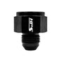 HPS Performance AN -12 Female to AN -8 Male Reducer Adapter, Aluminum, Black