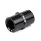 HPS Performance Straight 1/2'' NPT Female to Female Coupler Adapter, Aluminum, Black