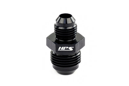 HPS Performance AN -10 to AN -8 Male To Male Reducer Union Coupler Adapter Aluminum Black