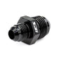 HPS Performance AN -8 to AN -6 Male To Male Reducer Union Coupler Adapter, Aluminum, Black