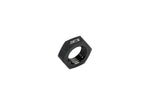 HPS Performance AN -8 Female Bulkhead Fitting Jam Nut Aluminum Black