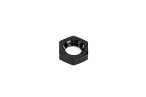 HPS Performance AN -8 Female Bulkhead Fitting Jam Nut, Aluminum, Black
