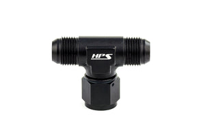 HPS Performance AN-4 Aluminum Tee Adapter with Female on Side AN9251-4