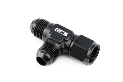 HPS Performance AN-6 Aluminum Tee Adapter with Female on Run AN9261-6