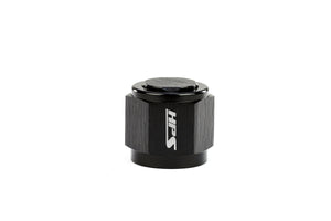 HPS Performance AN -16 Flare Female Cap Aluminum Black