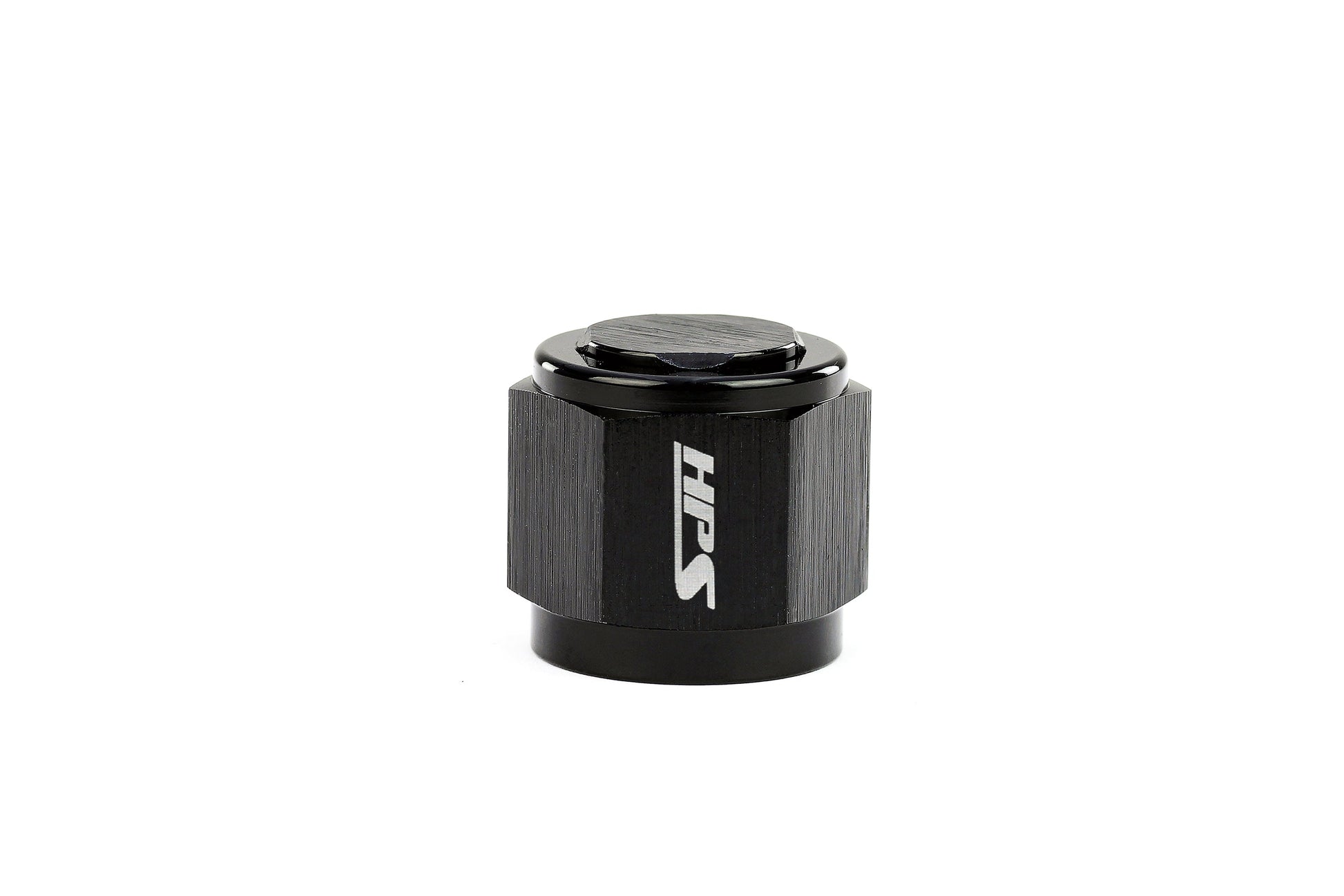 HPS Performance AN -8 Flare Female Cap Aluminum Black
