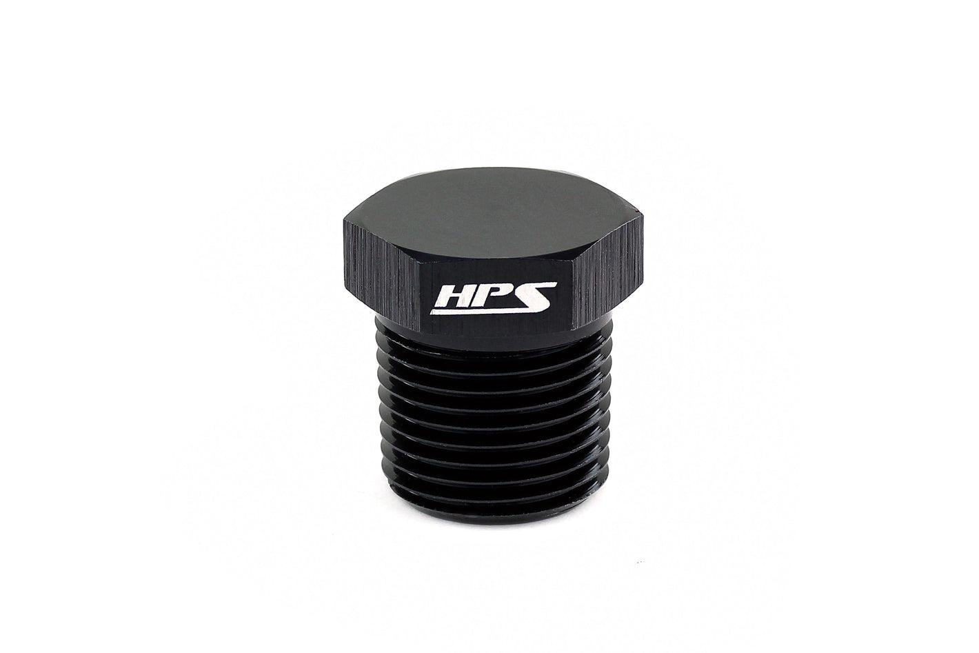 HPS Performance 1/4 NPT Hex Head Plug Aluminum AN933-06