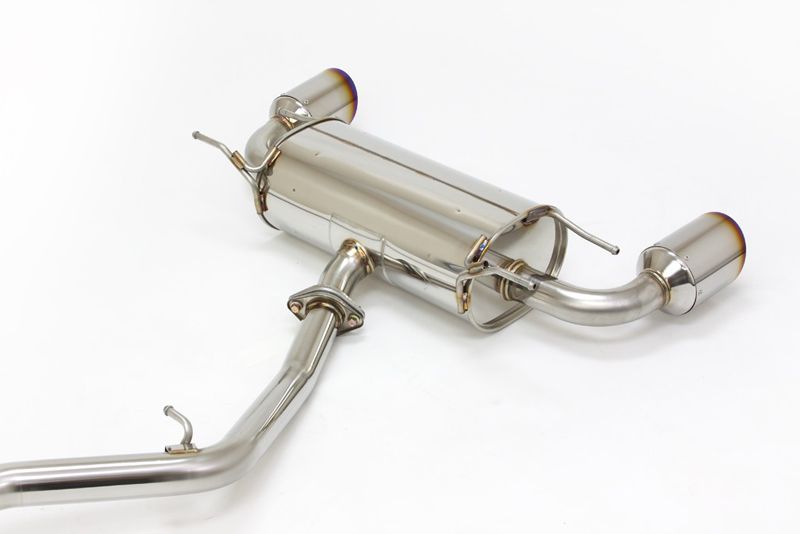 APEXi RS Evo Extreme Catback Exhaust for 2013+ BRZ/FRS/86 and 2022 BRZ/86, delivering extreme performance and sound enhancement.