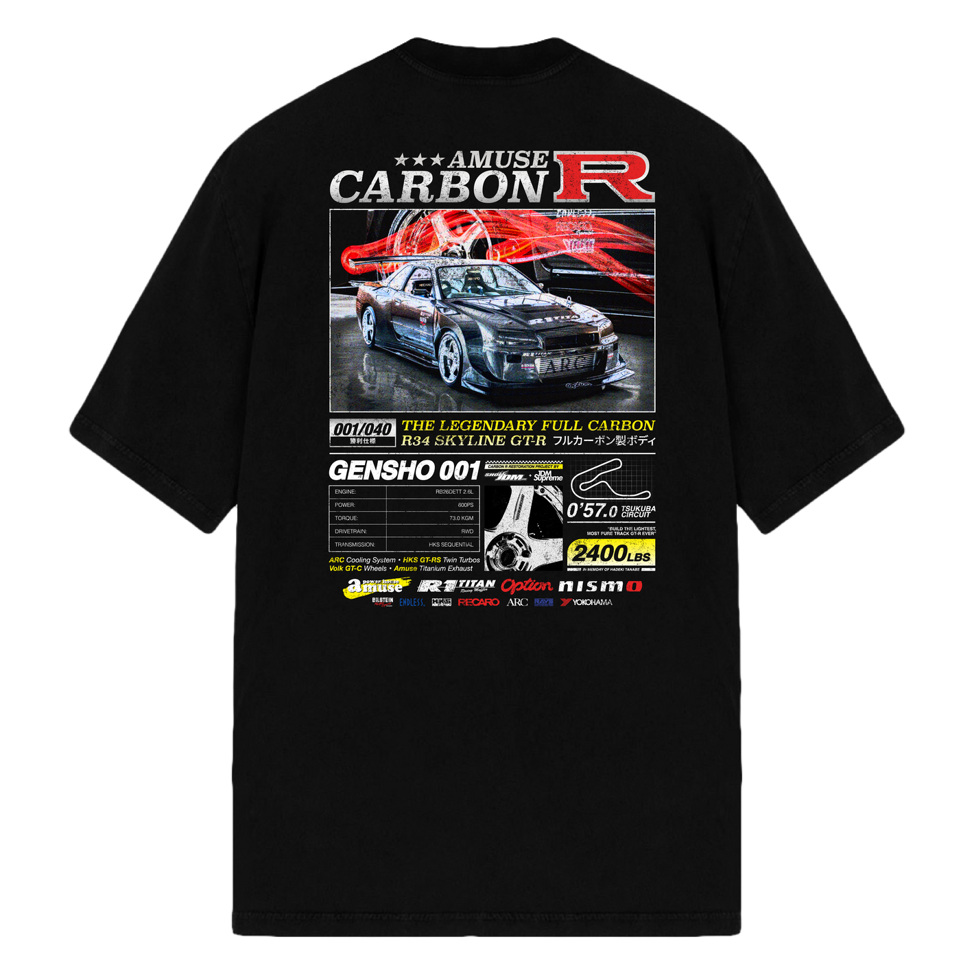 Amuse Carbon R "Legacy" T-Shirt
