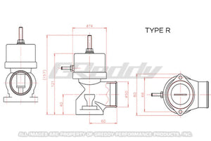 GReddy Type R Blow Off Valve w/ Standard Spring - Universal