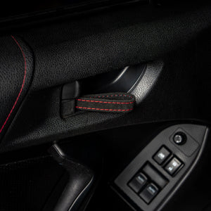 Billetworkz Alcantara Door Pull Strap Kit - Fits Subaru WRX/STI (2002–2007)