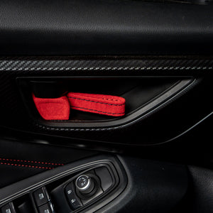 Billetworkz Alcantara Door Pull Strap Kit 2022-2025 WRX / 2022-2025 BRZ / 2022-2025 GR86 / 2018-2025 Crosstrek / 2020-2025 Outback / 2020-2025 Legacy