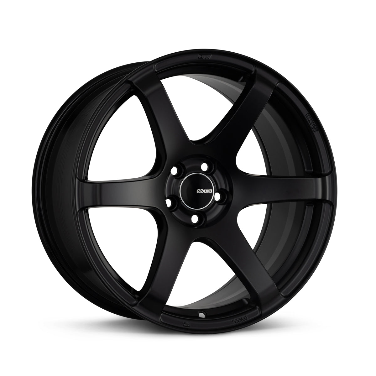 Enkei T6S 18x8.5 45mm Offset 5x100 Bolt Pattern 72.6 Bore Matte Black Wheel