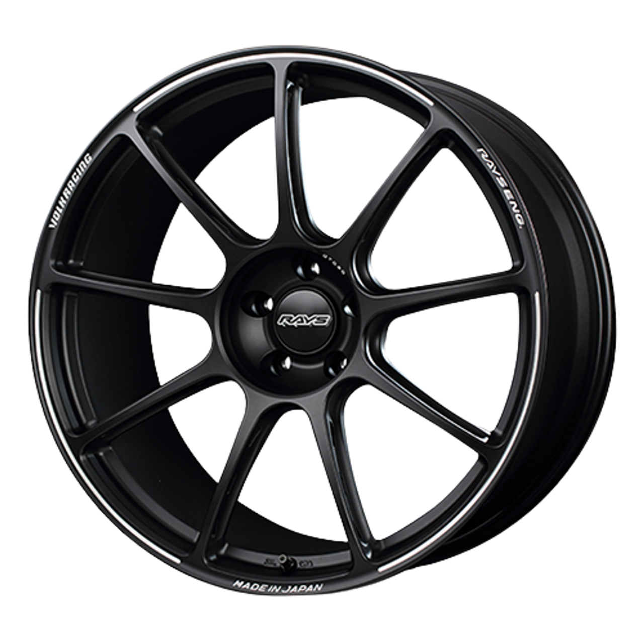 Volk Racing GT090 21x9 +36 Offset 5x114 Blast Black