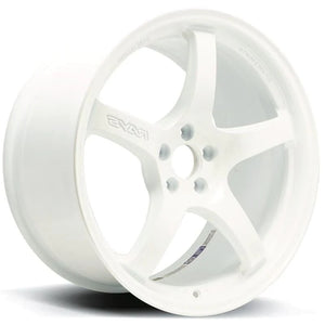 Gram Lights 57CR 18x9.5 +38 5x100 Ceramic White Pearl Wheel