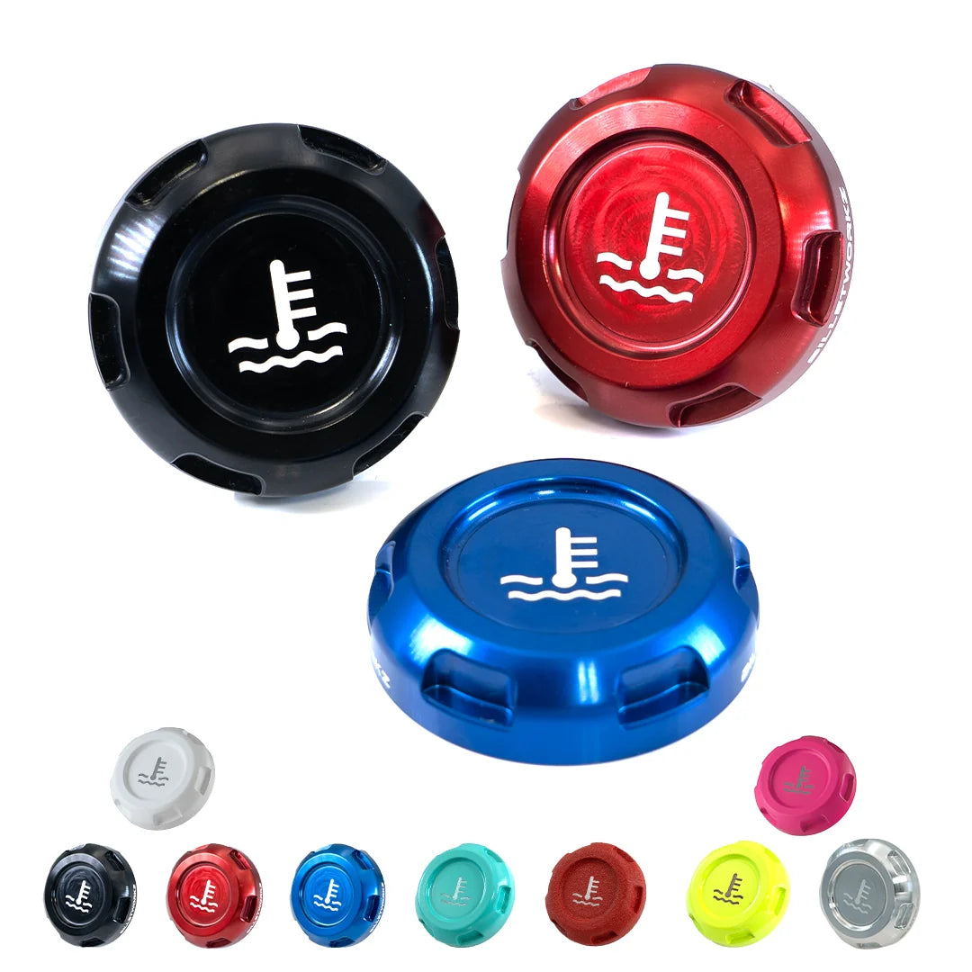 Billetworkz Coolant Reservoir Cap - Most Subaru Models