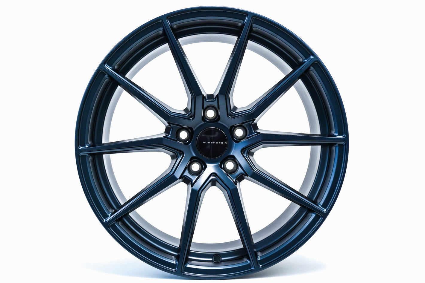 Rosenstein Delta 18x9.5 +38 5x114 Cerulean Blue Pearl