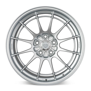 Enkei NT03+M 18x9.5 5x108 40mm Offset 72.6mm Bore F1 Silver Wheel (MIN ORDER QTY 40)