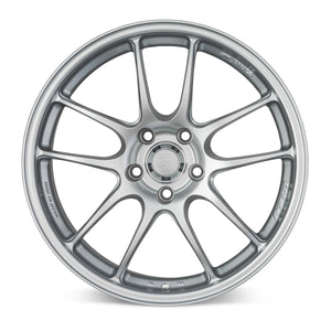 Enkei PF01 18x9.5 5x114.3 35mm Offset 75mm Bore Silver Wheel