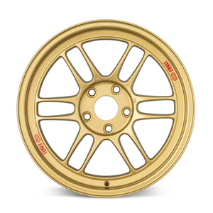 Enkei RPF1 17x8 5x100 45mm Offset 73mm Bore Gold Wheel 02-10 WRX & 04 STI