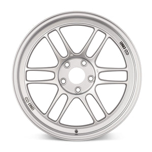 Enkei RPF1 18x8.5 5x120 40mm Offset 72.5mm Bore Silver Wheel