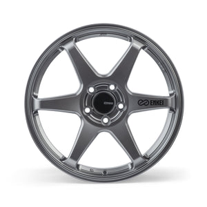 Enkei T6R 18x8 45mm Offset 5x112 Bolt Pattern 72.6 Bore Gloss Gunmetal Wheel