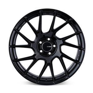 Enkei TM7 18x9.5 5x114.3 38mm Offset 72.6mm Bore Gloss Black Wheel