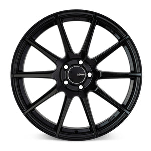 Enkei TS10 18x9.5 35mm Offset 5x114.3 Bolt Pattern 72.6mm Bore Dia Gloss Black Wheel