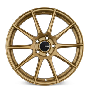 Enkei TS10 18x8.5 5x114.3 50mm Offset 72.6mm Bore Gold Wheel