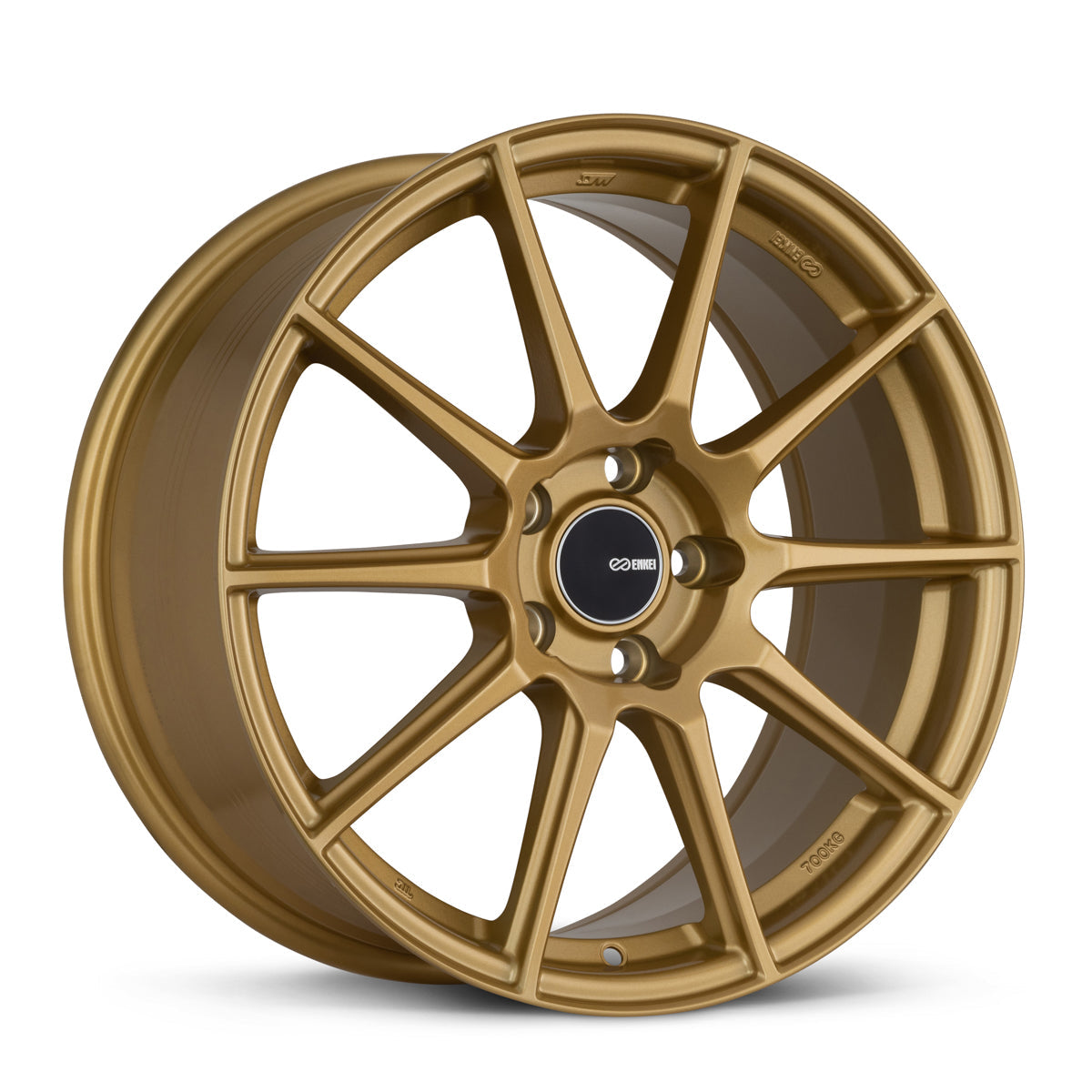 Enkei TS10 17x8 5x100 45mm Offset 72.6mm Bore Gold Wheel