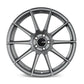 Enkei TS10 18x9.5 35mm Offset 5x114.3 Bolt Pattern 72.6mm Bore Dia Grey Wheel