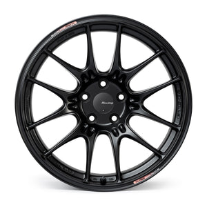 Enkei GTC02 18x9.5 5x120 45mm Offset 72.5mm Bore Matte Black Wheel