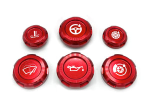 Billetworkz Engine Bay Caps - Subaru WRX/STI 2002-2007