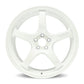 Gram Lights 57CR 18x9.5 +38 5x100 Ceramic White Pearl Wheel