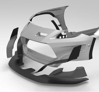 Rocket Bunny x Pandem V2 Widebody - Front Splitter Only 2022-2025 Subaru BRZ / Toyota GR86